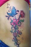 Borboleta e flores *04